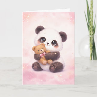 Kawaii Animal Love Card Karte