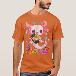 Kawaii Anime Axolotl Ramen Noodle Women Men Boys G T-Shirt