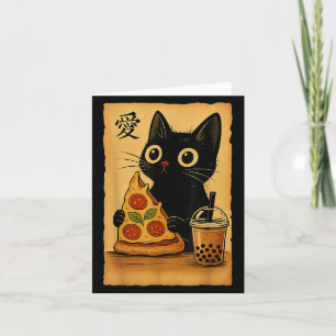 Kawaii Anime Cat Zza Teatro Sociale Zza Karte