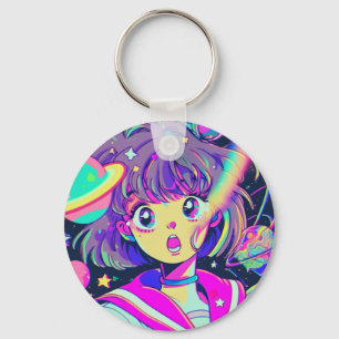 Kawaii Anime Girl Schlüsselanhänger