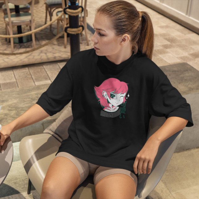 Kawaii Anime Girl T-Shirt (Von Creator hochgeladen)