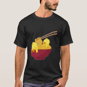 Kawaii Anime Japanisch Ramen Noodles Yellow Duck G T-Shirt