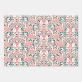 Kawaii Art 3 Packpapier Blätter im japanischen Sti