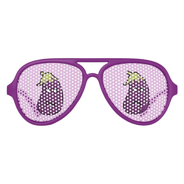 Kawaii-Augpflanze Sonnenbrille (Vorderseite)