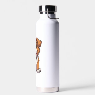 Kawaii Australian Shepherd Puppy Trinkflasche
