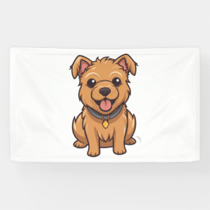 Kawaii Australian Terrier Puppy Banner