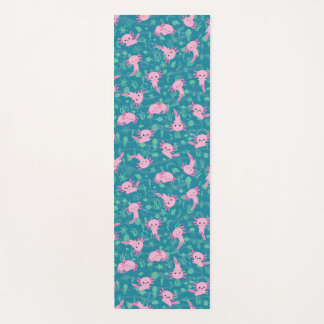 Kawaii Axolotl im Ocean Yoga Mat Yogamatte