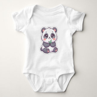 Kawaii Baby-Panda-Bodyanzug Baby Strampler