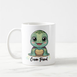Kawaii Baby Turtle Mug