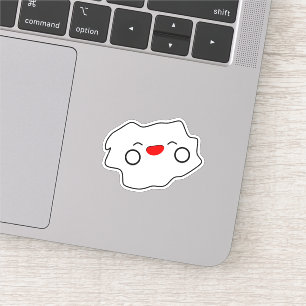 Kawaii Baby-Wolken-Aufkleber Aufkleber