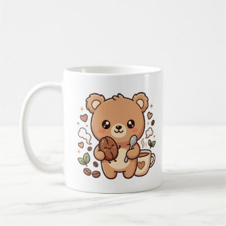 Kawaii-Bär-Coffee-Clipart-Tasse Kaffeetasse