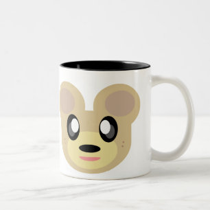 KAWAII BÄR HONEY SÜß SÜSS ZWEIFARBIGE TASSE