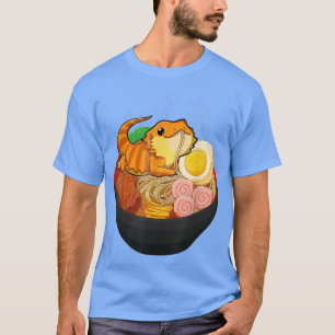 Kawaii Bartded Dragon Ramen Japanisch Anime Girls  T-Shirt