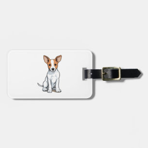 Kawaii Basenji Puppy Gepäckanhänger