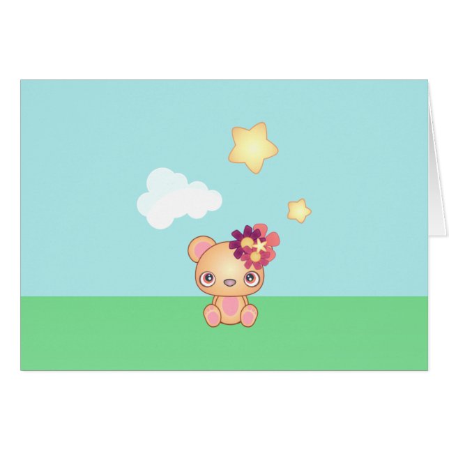 Kawaii Bear (Vorderseite (Horizontal))