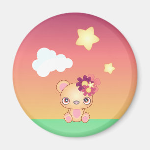 Kawaii Bear Magnet
