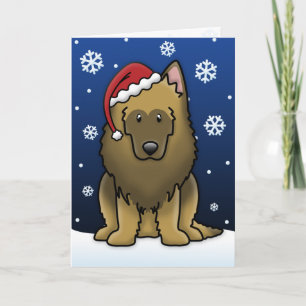 Kawaii Belge Tervuren Carte de Noël