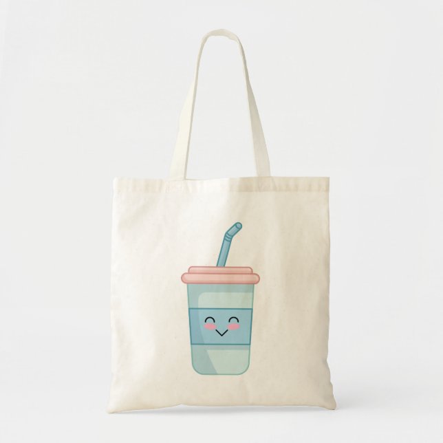 Kawaii Beverage Cup Art Tragetasche (Vorne)