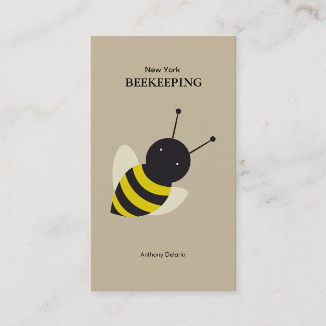 kawaii Bienenimkerei Visitenkarte (Vorderseite)