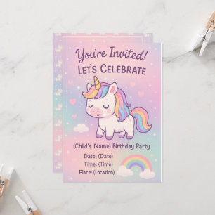 Kawaii Birthday Collection Einladung