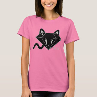 Kawaii Black Diamond Kitty Cat T - Shirt
