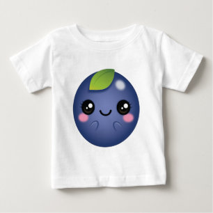 Kawaii Blueberry Baby T-shirt