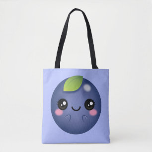 Kawaii Blueberry Tasche