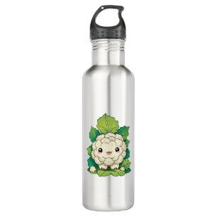 Kawaii Blumenkohl Edelstahlflasche
