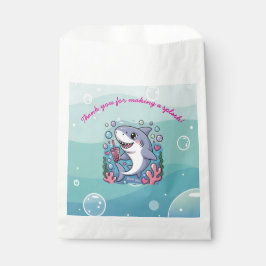 Kawaii Boba Shark "Ocean Vibes" unter dem Meer Geschenktütchen