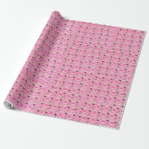 Kawaii boba Tee und Erdbeermilchverpackungspapier
