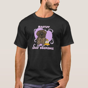 Kawaii Brindle Mastiff-Kundgebungs-Gehorsam T-Shirt