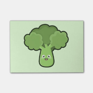 Kawaii Brokkoli Post-it Klebezettel