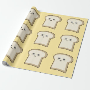 Kawaii Brot Geschenkpapier