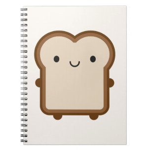 Kawaii Brot / Toast Notizblock