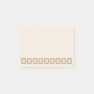 Kawaii Brot / Toast Post-it Klebezettel