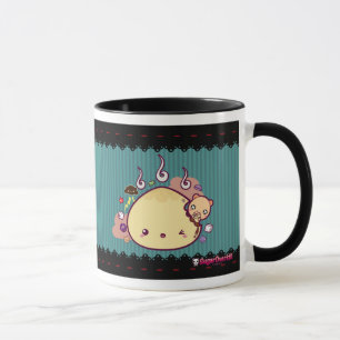 Kawaii Brötchen in Angriff genommen! Tasse