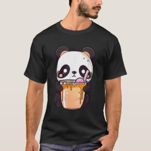 Kawaii Bubble Tea Panda Boba-Tea Japanisch T-Shirt