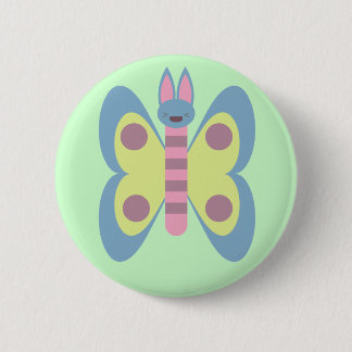 Kawaii Bunnerfly Häschen-Schmetterlings-Kreuzung e Button