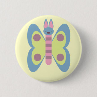 Kawaii Bunnerfly Häschen-Schmetterlings-Kreuzung e Button