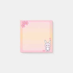Kawaii-Bunny Post-It-Notes Post-it Klebezettel