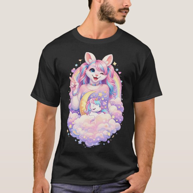 Kawaii Bunny T-Shirt (Vorderseite)