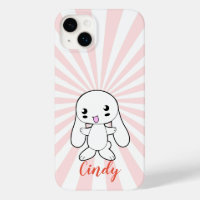 Kawaii Bunny's Hug Custom (Rosa)