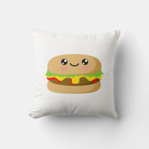 Kawaii Burger Kissen