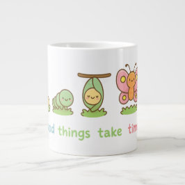 🌸 Kawaii Butterfly Transformation - Gutes T Jumbo-Tasse