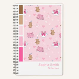 Kawaii Campus Vertical Palette Notebook Notizbuch