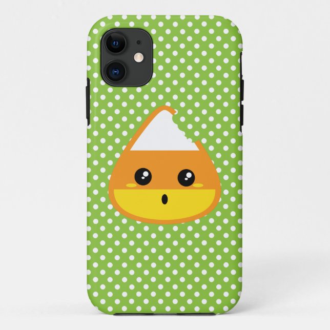 Kawaii Candy Corn iPhone Case (Rückseite)