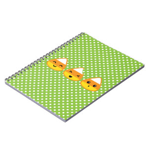 Kawaii Candy Corn Notebook Notizblock