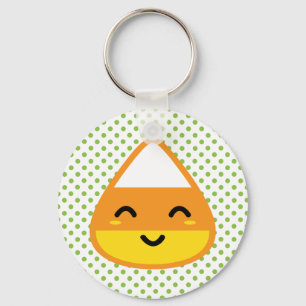 Kawaii Candy Corn Schlüsselanhänger