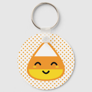 Kawaii Candy Corn Schlüsselanhänger