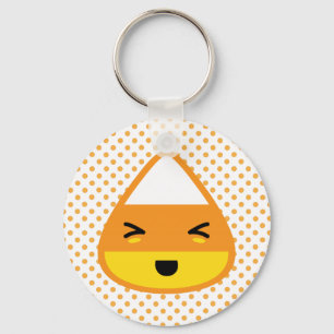 Kawaii Candy Corn Schlüsselanhänger